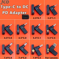 Adaptador JCD USB-C Hembra a CC Macho – Cargador Portátil