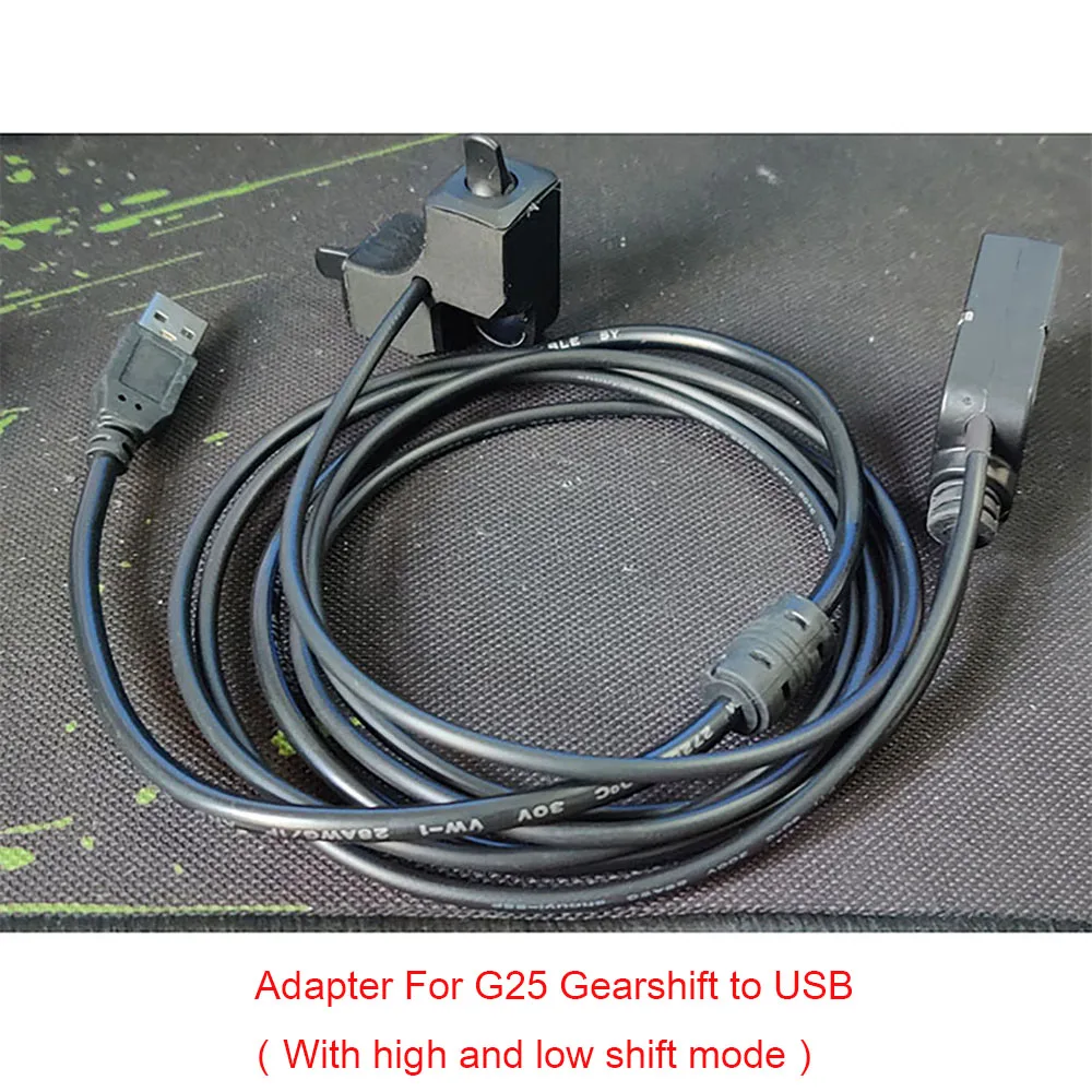 Gearshift a PC Cable adaptador USB para Logitech G29, G923, G27, G25, simulador de engranaje Alto y Bajo, piezas de modificación de carreras Sim - imagen 2