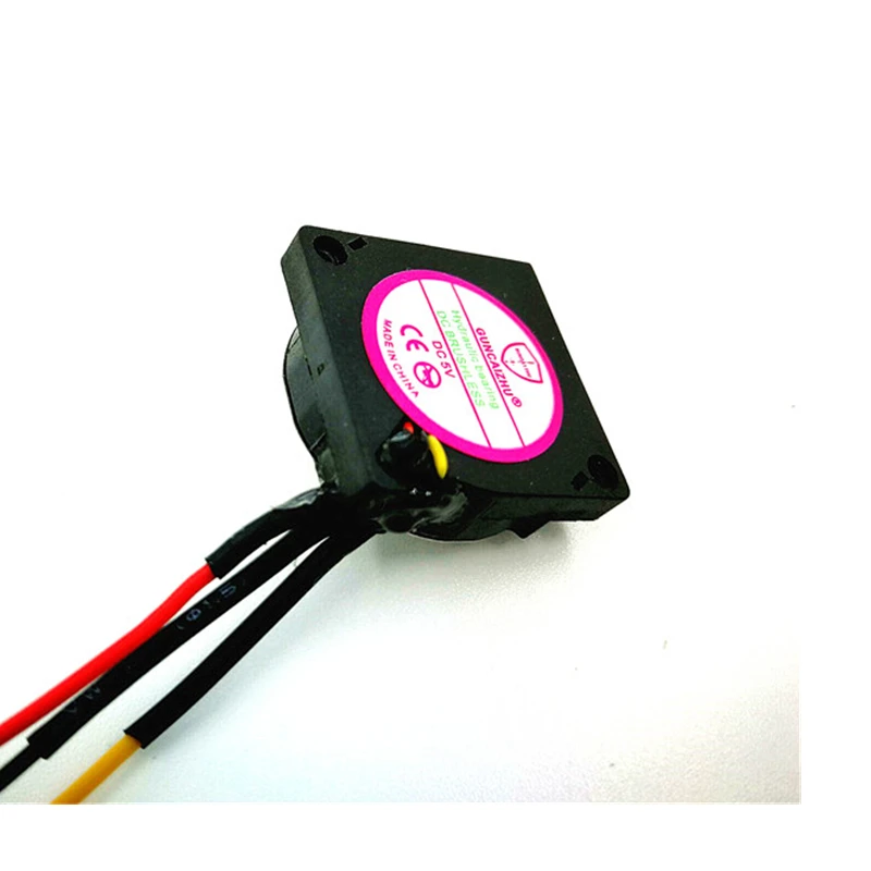 20*20*6MM 2006 5v 12v 2CM 20MM ventilador 6500RPM ventilador ultrafino Mini ventilador para ordenador portátil 2 cables - imagen 5