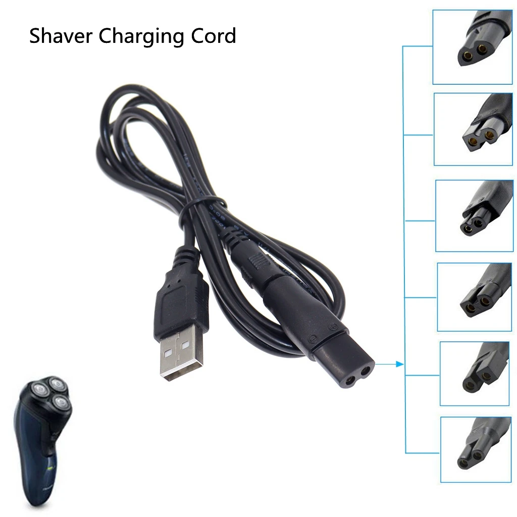 Nuevo convertidor DC para afeitadora cortadora de pelo DC5.5 * 2,1mm macho a cola C8 hembra fuente de alimentación interfaz de conversión adaptador de enchufe - imagen 4