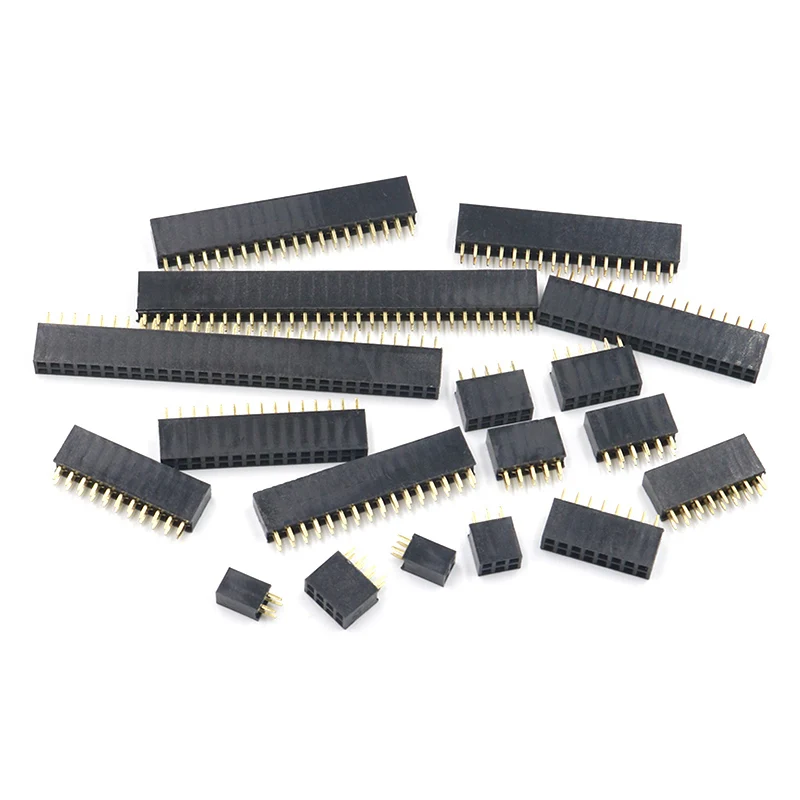 Conector Hembra PCB Doble Fila Paso 2,54mm 2-40 Pines - imagen 4