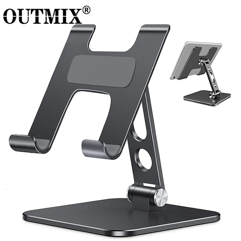 Soporte plegable ajustable para tableta, base de escritorio para iPad Pro 12,9, 11, 10,2, Air Mini 2020, Samsung, Xiaomi Mi Pad, Huawei