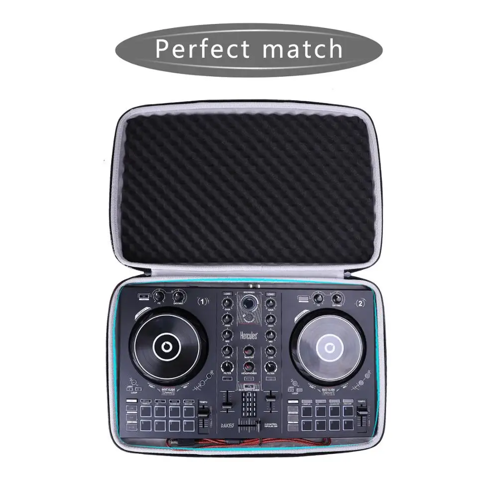 LTGEM-carcasa dura de EVA para el mando USB de 2 canales, para Hercules DJControl Inpulse 300 - imagen 5