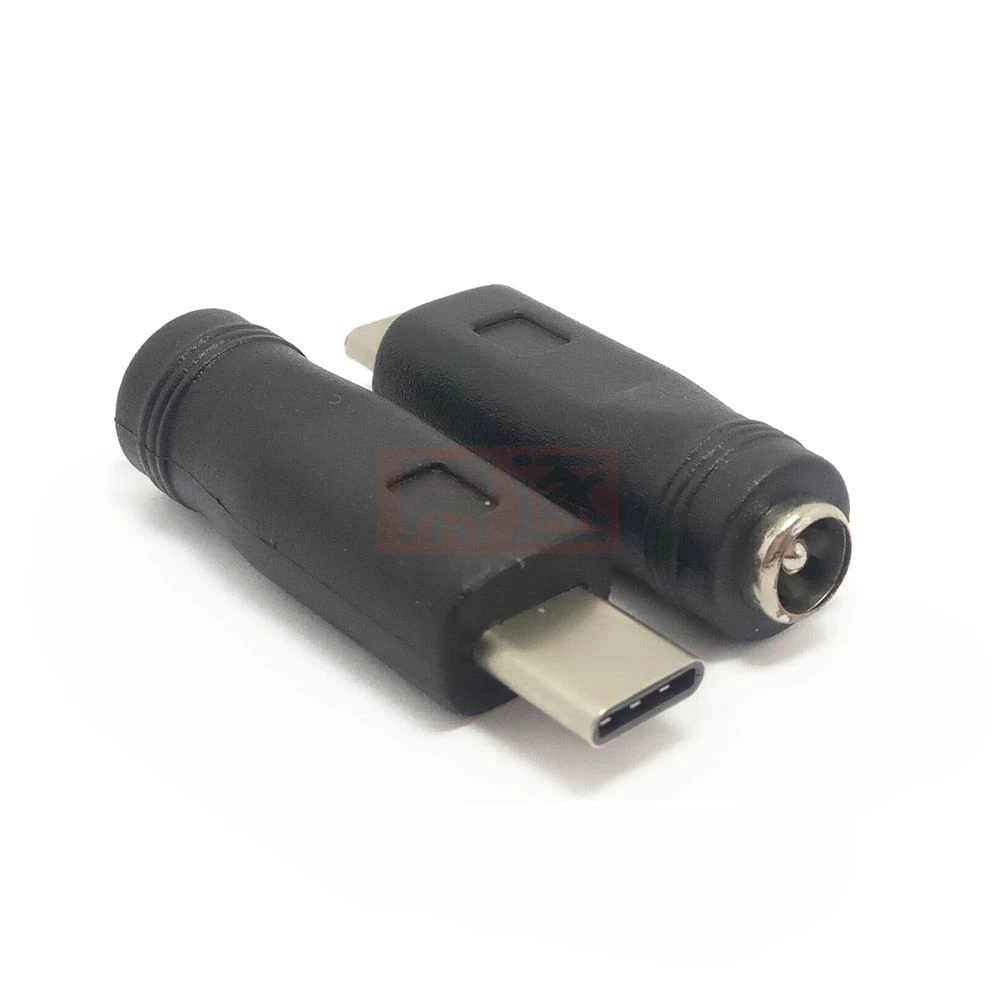 1 Uds 5V DC 5,5*2,1mm conector de alimentación USB 3,1 tipo C USB-C tipo c 5,5mm * 2,1mm Mini USB y Micro USB adaptador de conector de alimentación CC - imagen 3