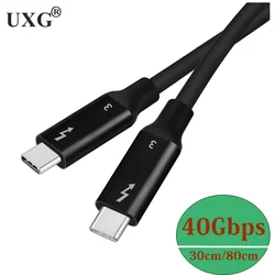 Cable USB-C Thunderbolt 3 40Gbps PD 100W Mac Pro