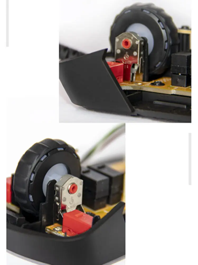 Kailh-codificador de rueda de desplazamiento de ratón, dispositivo de 7/8/9/10/11mm, agujero de 1,74mm, 15-30g force para PC, codificador alps, 300.000 veces de vida rotativa - imagen 5