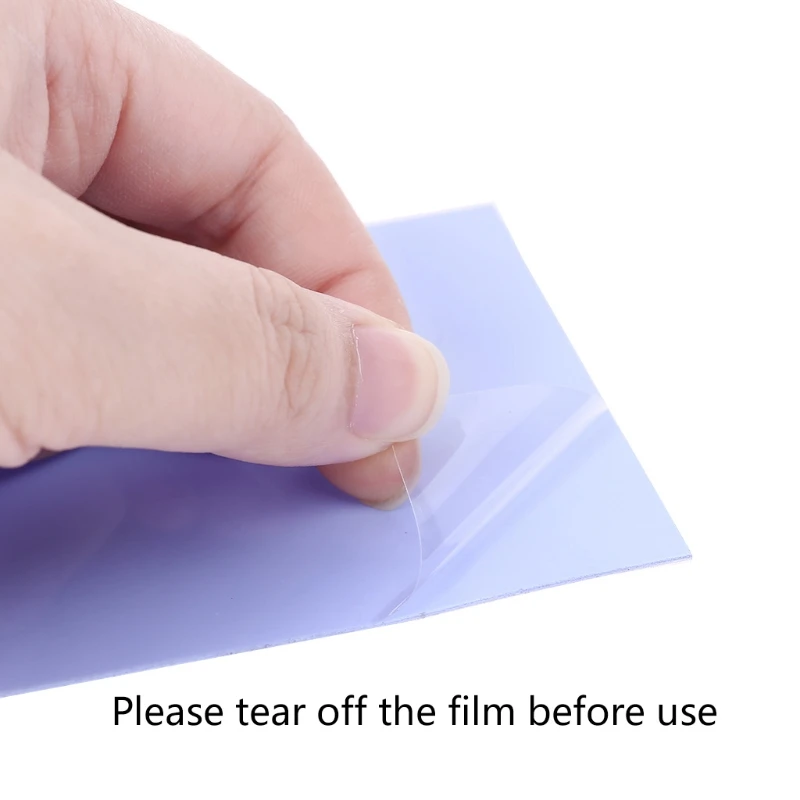 Disipador de calor de cobre puro ultradelgado, almohadilla térmica de disco duro para M.2 2280, PCI-E NVME - imagen 5