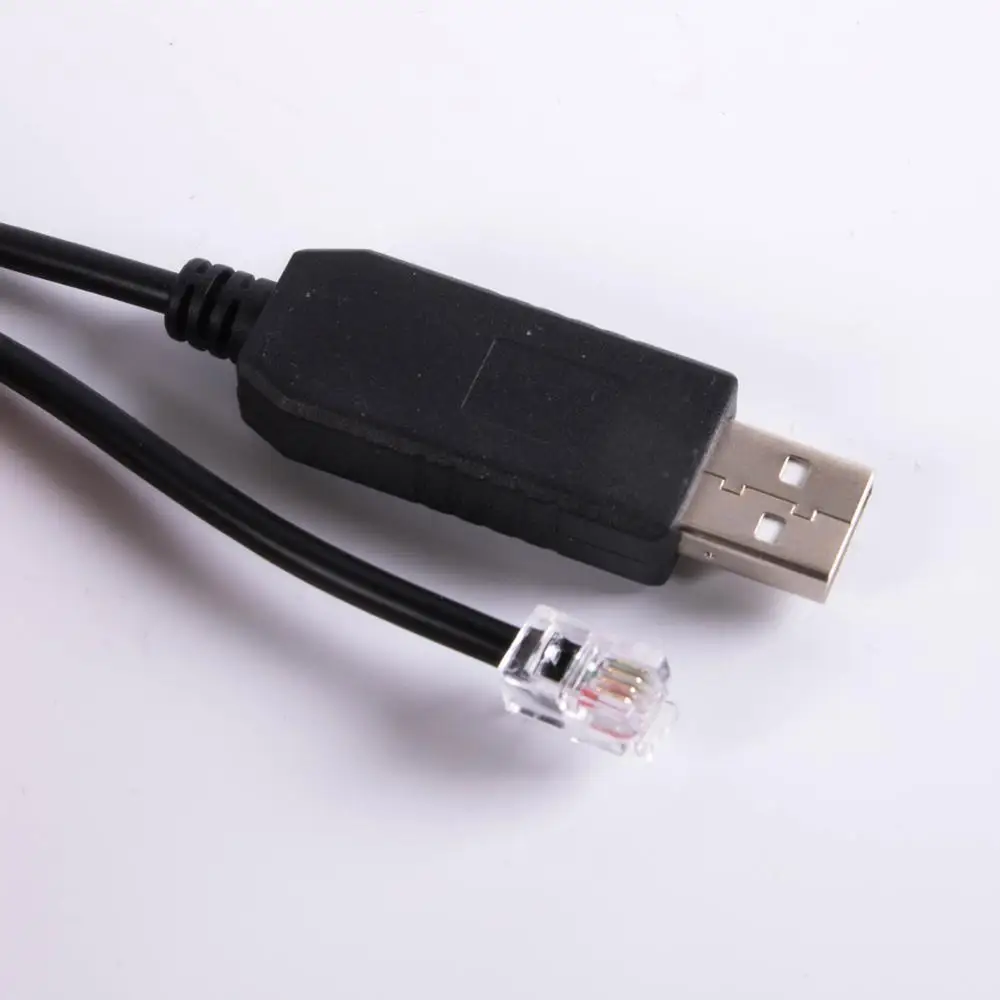 Ioptron-Cable de Control telescópico, Cable USB RS232 RJ9 para actualización ecuatorial PC Asiair, línea codificación IEQ30 Pro iEQ45 ZEQ25
