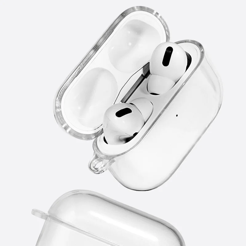 Funda para Airpods Pro 3, bonita funda transparente para Apple Airpods 3, funda de silicona para airpods inalámbricos por Bluetooth