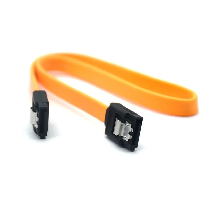 Ecosin2-Cables y conectores de ordenador, dispositivo de 45CM, SATA 3,0 III, SATA3, 6 Gb/s, SSD, Cable de ángulo Directo/recto, Oct14 - imagen 3