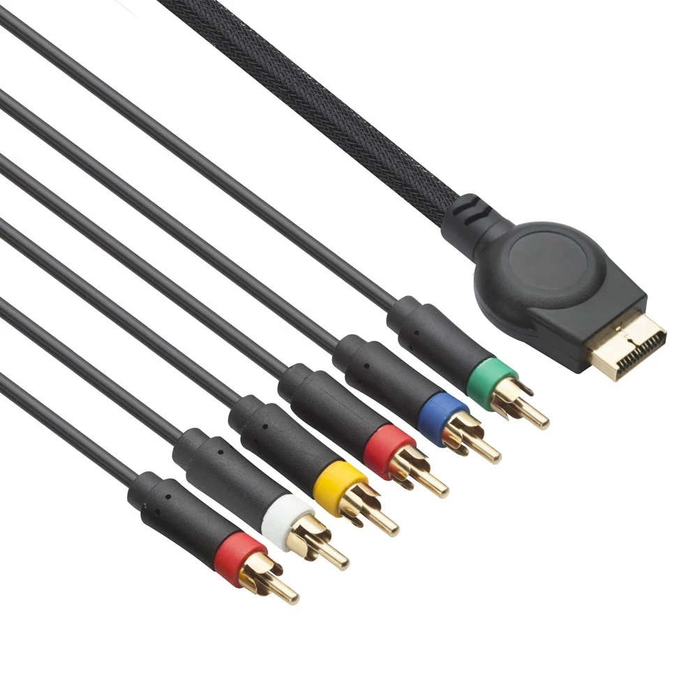 Cable AV multicomponente para PlayStation 2, accesorios de juegos para PS3, PS2, 1,8 m/6 pies - imagen 5