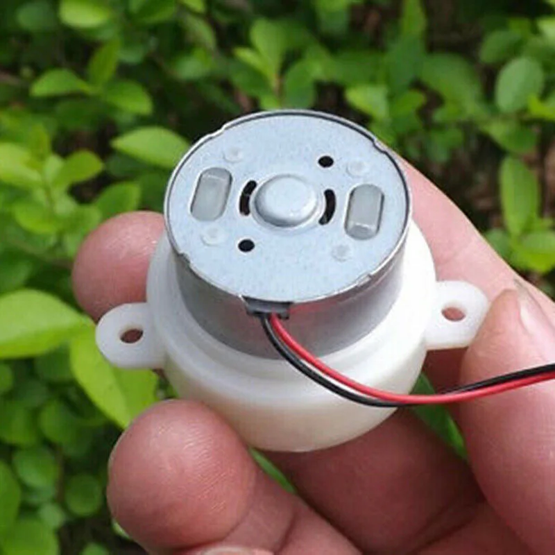Mini Motor de engranajes de plástico de alta estabilidad, 3-9V CC, Micro Motor de engranaje de baja velocidad, accesorios de repuesto de caja de cambios de plástico