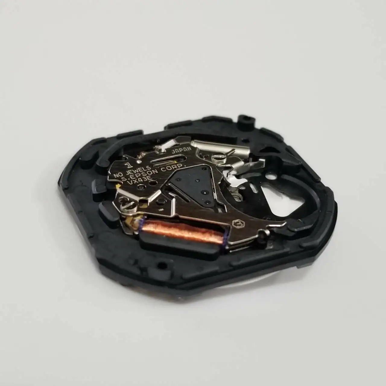 Movimiento de reloj de cuarzo VX43E con vástago de fecha y batería para Seiko 7N43A V343 V348 V743 Y143 Accesorios de reparación de repuesto - imagen 4