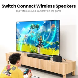 UGREEN Adaptador USB Bluetooth 5.0 - Transmisor Audio para TV PC PS4 AirPods