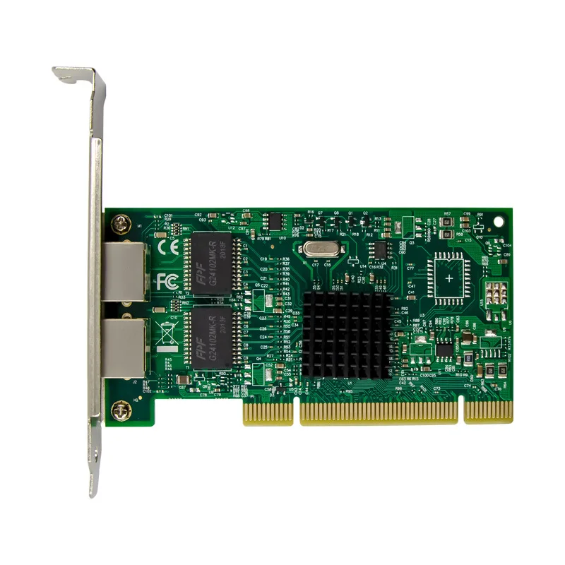 Chip Intel 82546EB y conectores RJ45