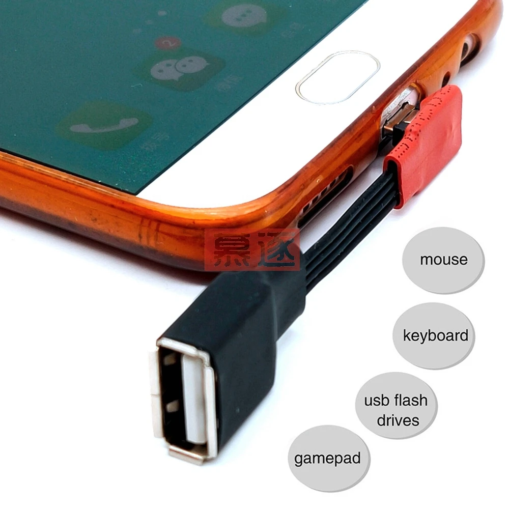 Adaptador OTG Cables Micro USB Cable USB OTG Micro USB a USB para Samsung LG Sony Xiaomi teléfono Android para unidad Flash - imagen 3