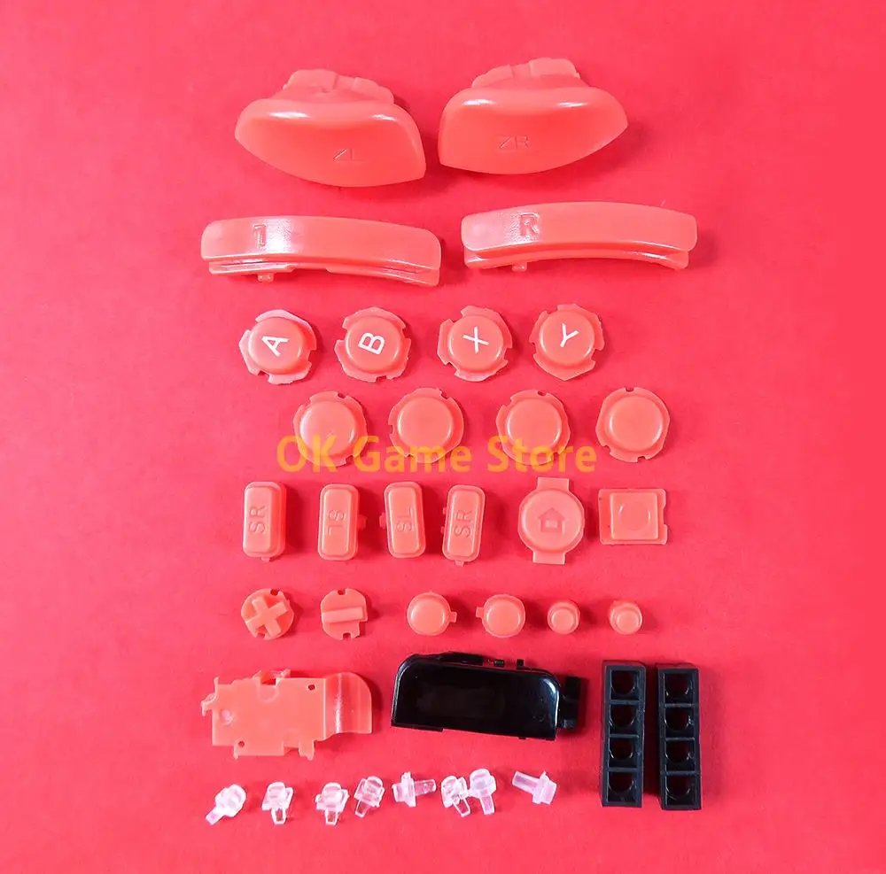 20 set/lote L R ZR ZL botón de teclas para Nintendo Switch izquierda derecha LR ZR ZL ABXY reemplazo de botón para controlador de juego Switch NS - imagen 4