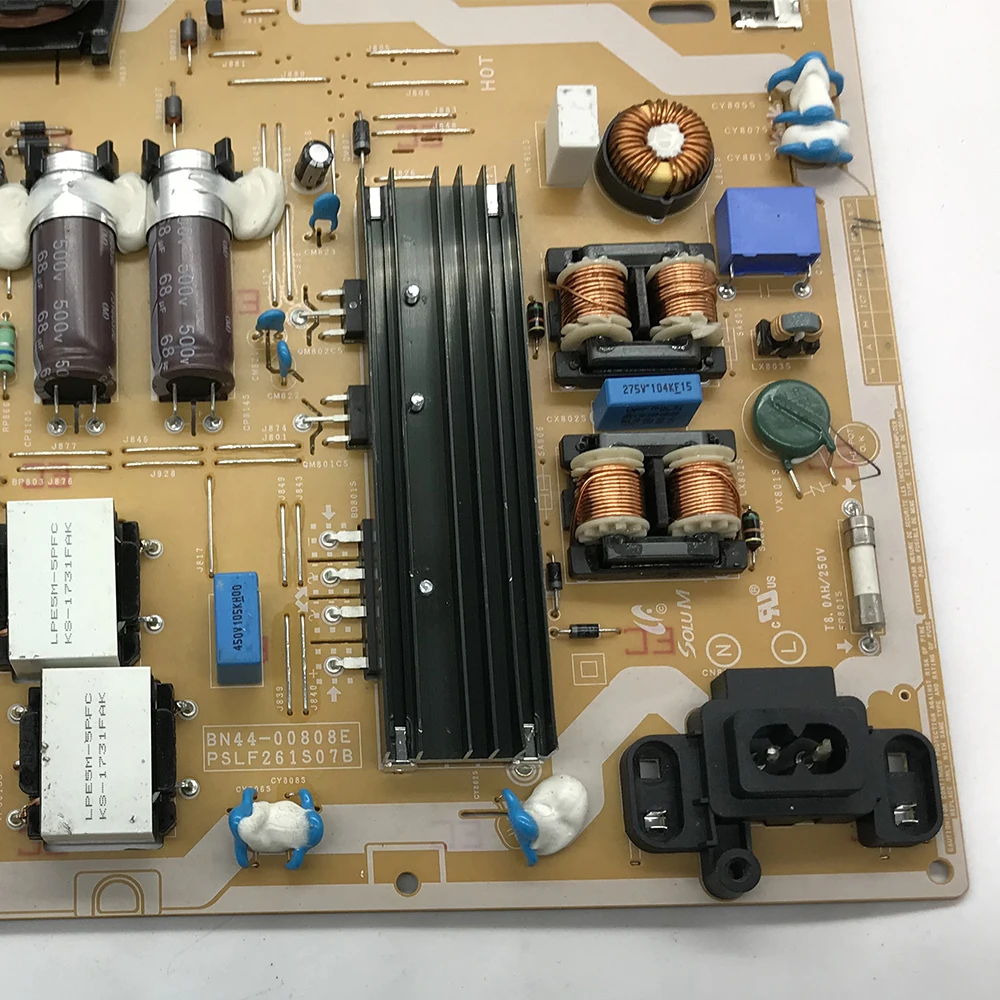 BN44-00808E L65S6NR MSM PSLF261S07B, fuente de alimentación Original, tarjeta de alimentación de TV, equipo Original, placa de soporte de energía para SAMSUNG TV - imagen 4