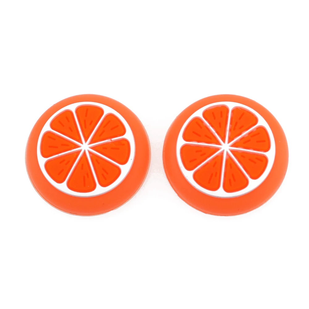 Thumbstick de silicona para Nintendo Switch, cubierta de Joystick Con tapa de agarre de fruta fresca, controlador Joy-Con, NS Lite - imagen 4
