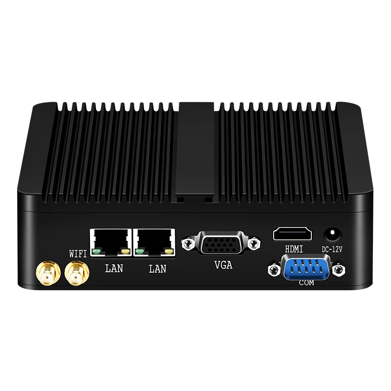 XCY Mini PC Industrial Celeron J1900 – Pasivo Dual LAN RS232 - imagen 3