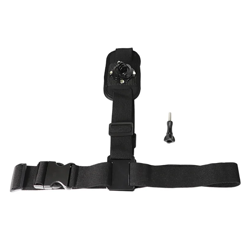 Soporte de correa de hombro para Gopro 8 7 6 5 4 3+ 3 2 1 abrazadera de correas elásticas ajustadas para cámara de acción para Sking ciclismo de montaña - imagen 4