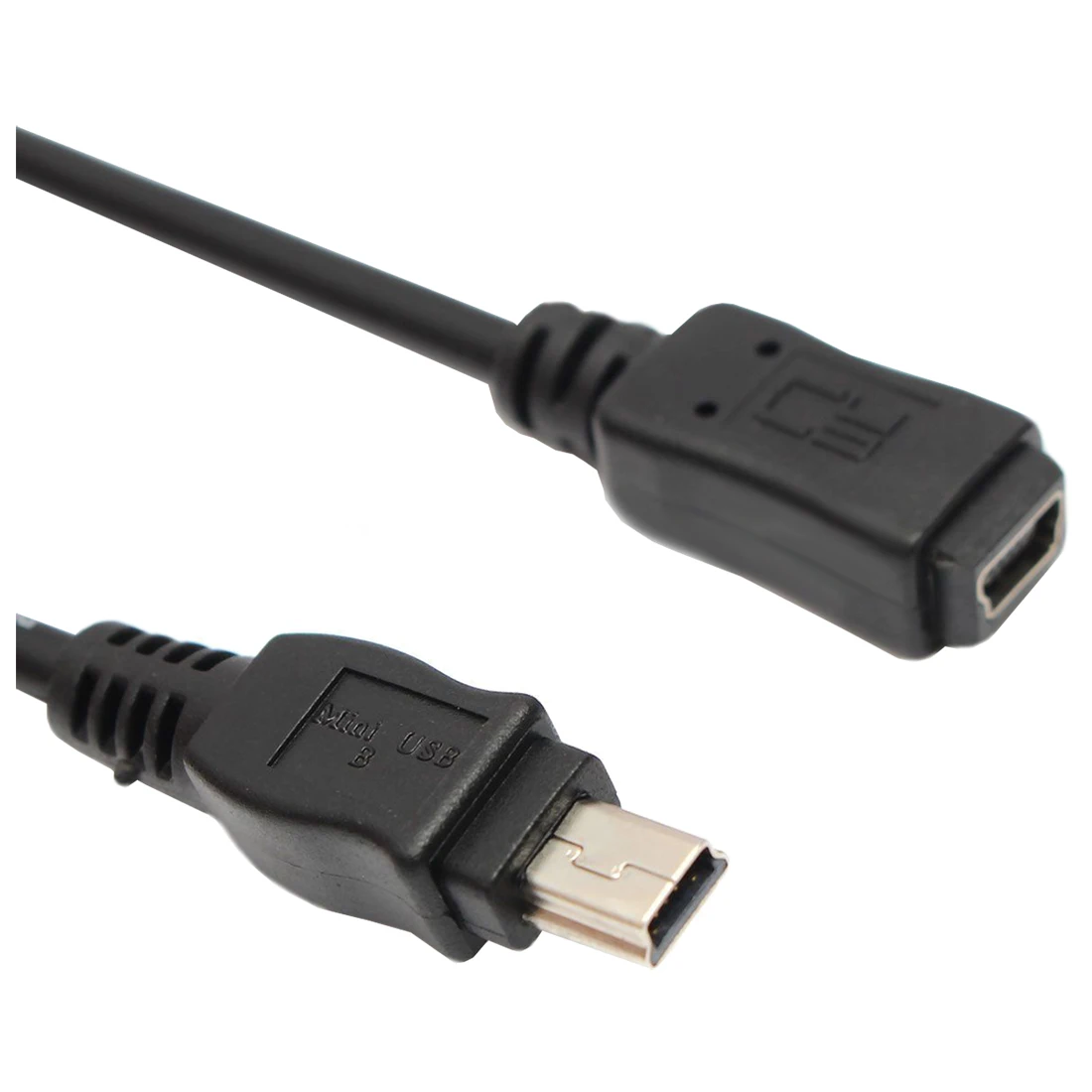 Cable de extensión de cargador de sincronización de datos MINI USB de 5 pines macho a hembra de 1,5 M aplicable al navegador GPS de la grabadora del coche
