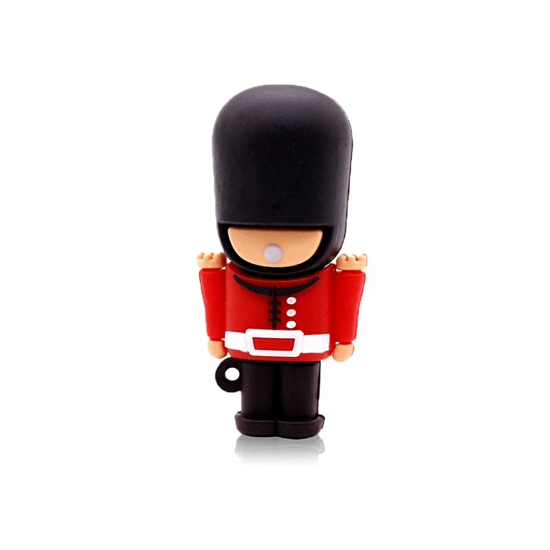 Pendrive Bolígrafo Diseño Guardia Británico – USB 2.0 - imagen 5