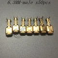 6.3MM Male 50pcs