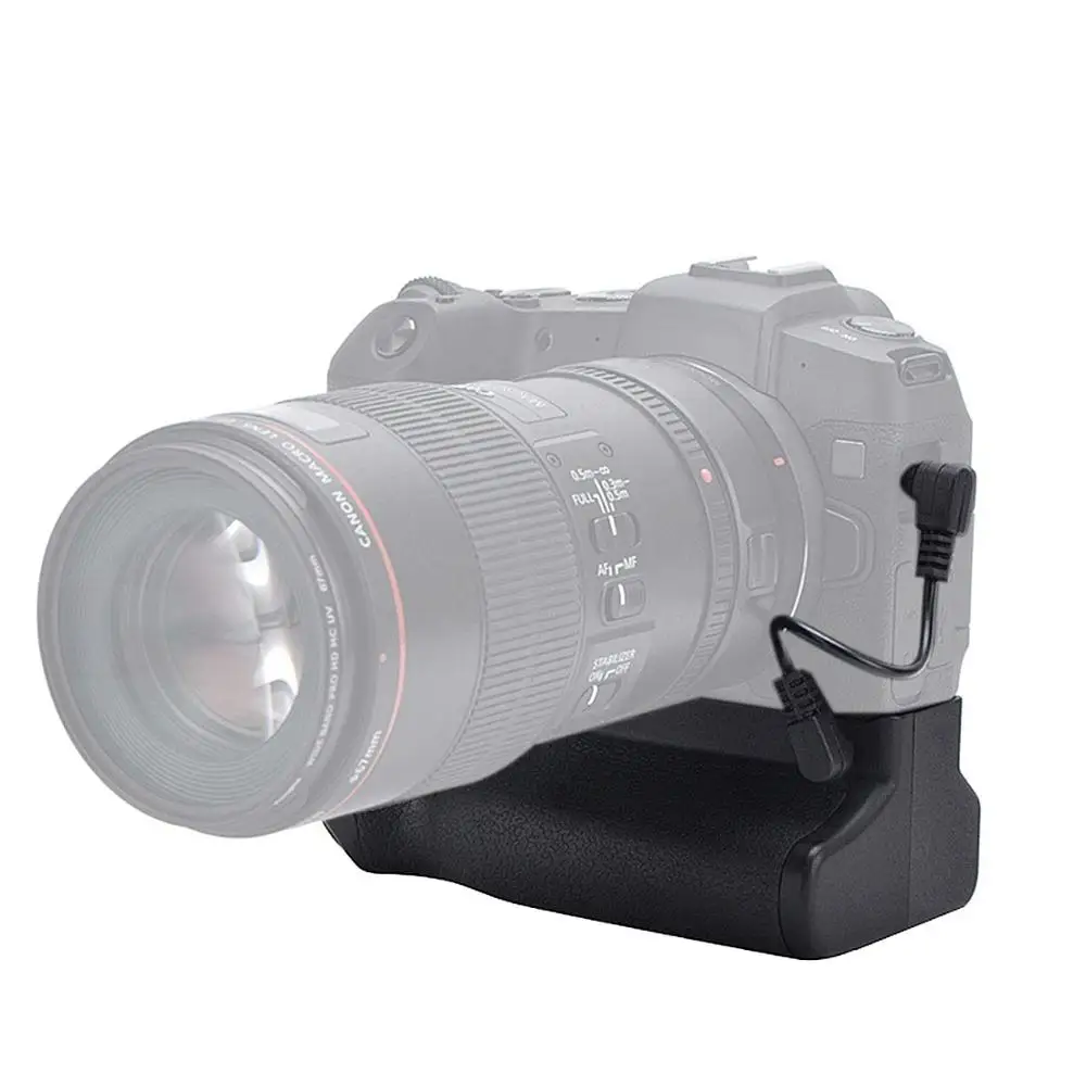 Empuñadura de batería Vertical para cámara, soporte de batería para Canon RP, Canon EOS R8 DSLR, 2X batería de LP-E17 - imagen 4