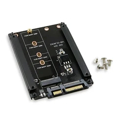 Adaptador SSD M.2 NVMe a SATA III – Caja Metálica B+M Key