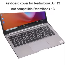 Fundas transparentes de TPU para teclado Xiaomi Redmibook Air 13, cubierta protectora para Notebook, película protectora a prueba de polvo, novedad de 2020