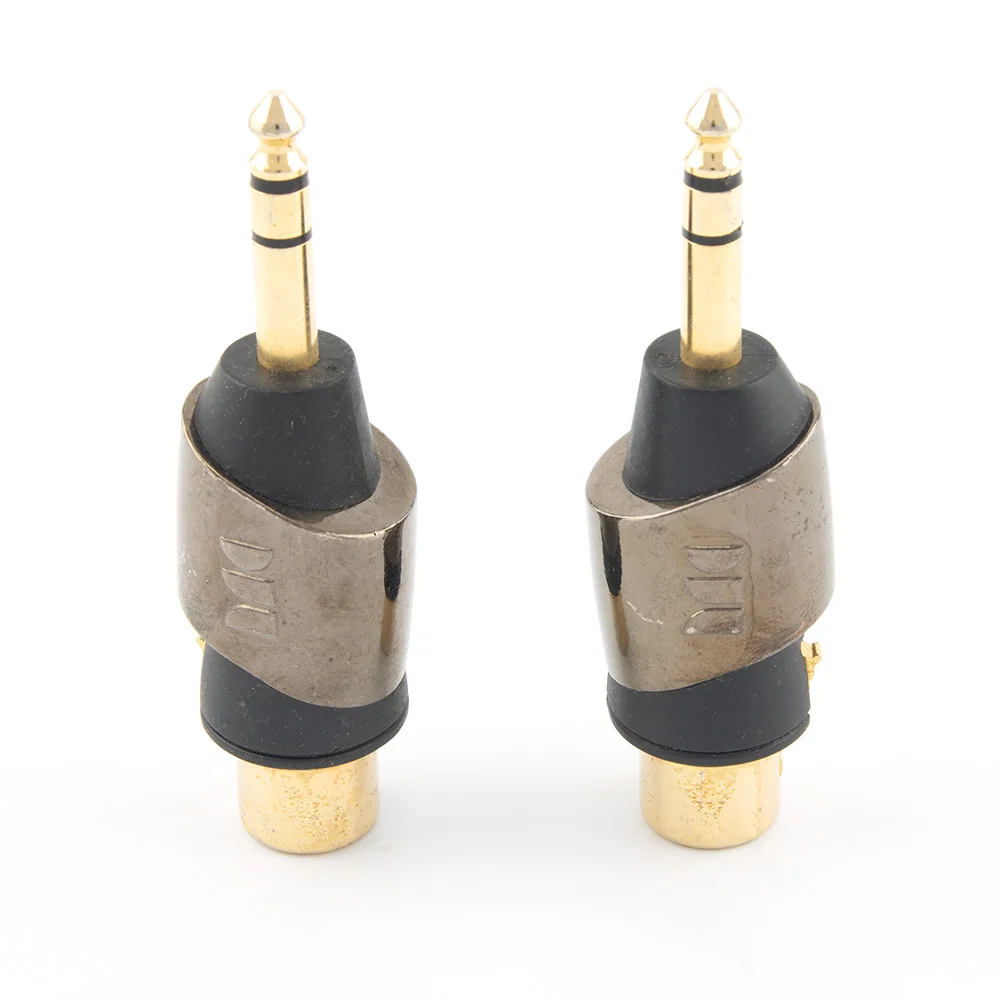 Monster Copper-Adaptador de micrófono TRS macho a xlr hembra, 3 pines, hembra a 1/4 ", 6,35mm, conector de micrófono estéreo, enchufe convertidor - imagen 2