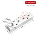 SY30 4 Way 6 Port