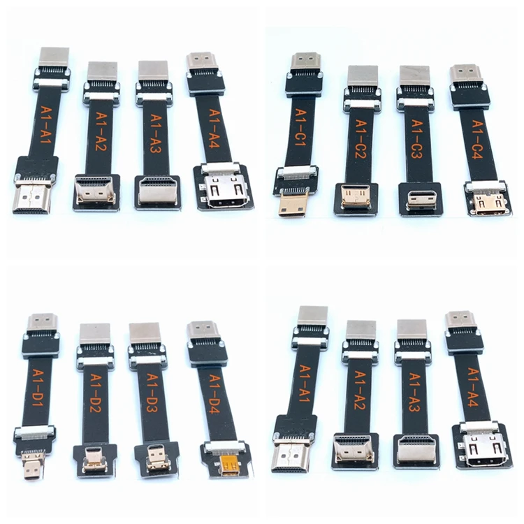 HD-kompatibel kabel flexible wen Yuntai FPV von Dajiang linie HD estándar HD ellenbogen kabel flexible 5-100cm - imagen 3