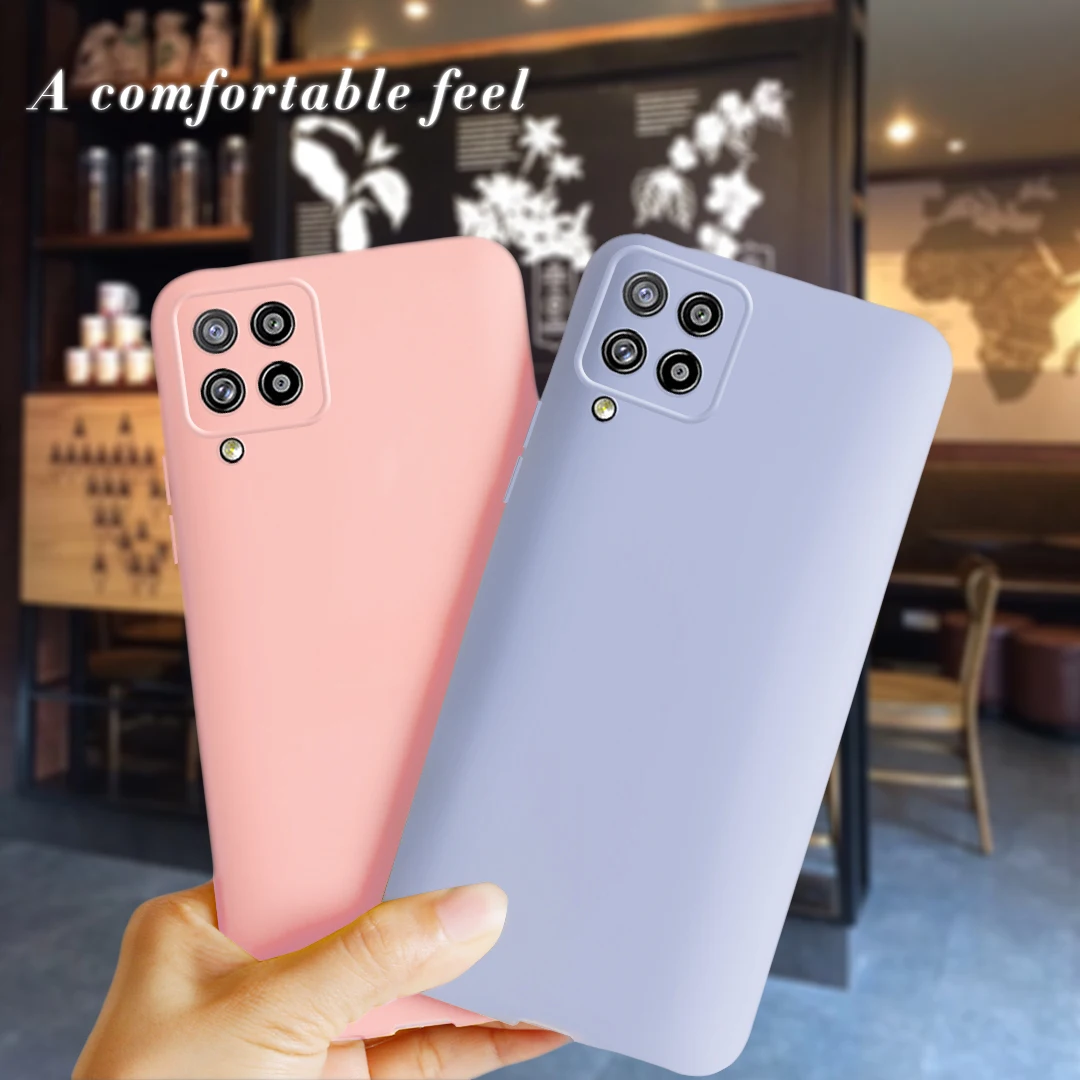 Funda de silicona blanda para teléfono móvil Samsung, carcasa de protección suave para Samsung Galaxy M32, 4G, A22, A225, M 32, M325, SM-M325F - imagen 5