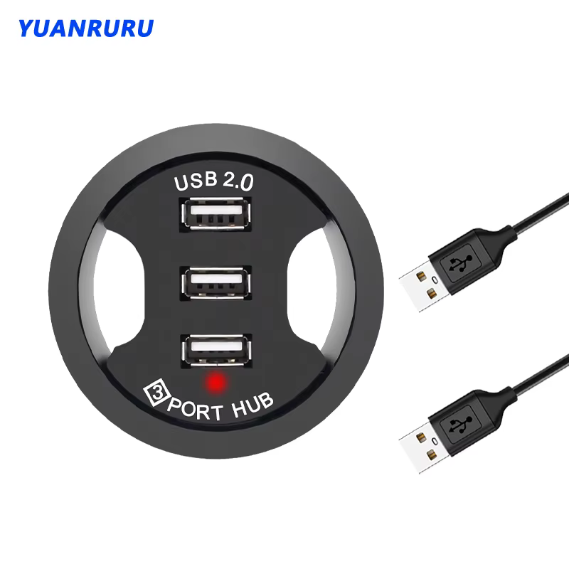 Hub USB 2.0 3 Puertos Escritorio – Conexión Rápida - imagen 5
