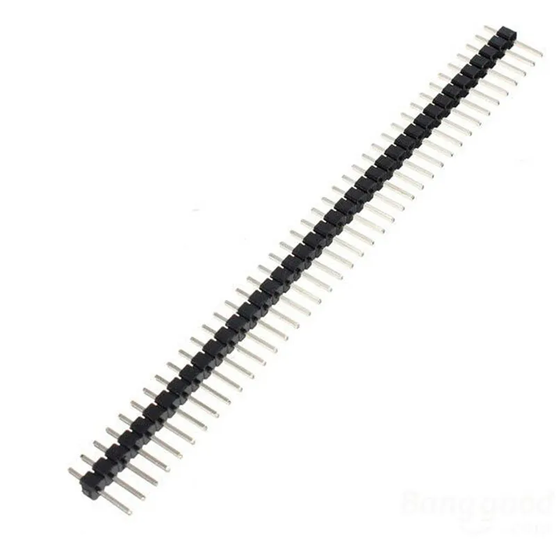Tira 40 Pines Macho 2.54mm Arduino PCB - Alta Calidad - imagen 2