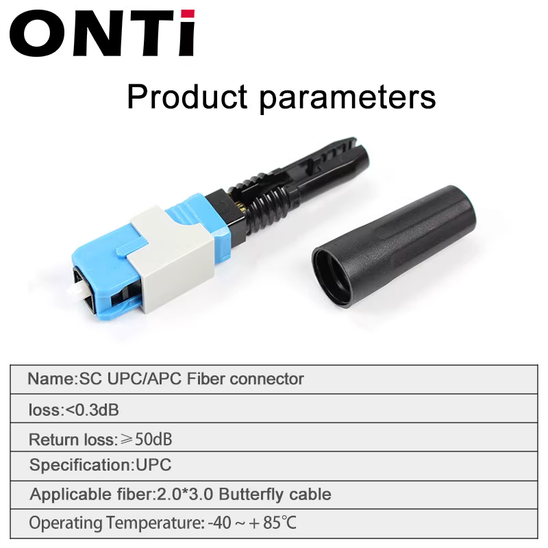Conector Fibra Óptica Monomodo FTTH – Montaje de Campo - imagen 3