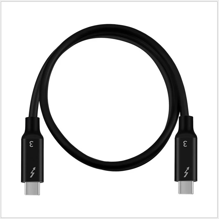 Cable USB C a USB C PD 100W 5A/20V Hunderbolt3 certificado 40gbps tipo C a C USB3.1 Cable PD rápido para VR Mac Pro carga rápida - imagen 4