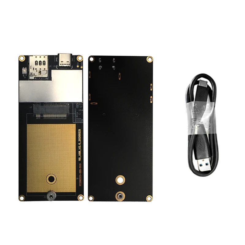 Quectel RM502Q-AE 5G Sub-6GHz M.2 módulo Global con placa adaptadora tipo C 3,0 a USB antena 5G SMA hembra a MHF4 Pigtail - imagen 4