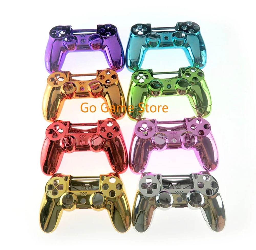 6 juegos para PS4 PRO 4,0 V2 JDS040 controlador carcasa cromada funda botón Mod Kit - imagen 2