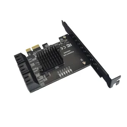 Tarjeta PCIe a SATA ASM1166 6 Puertos para Synology NAS