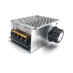 Regulador Voltaje SCR 4000W 220V CA - Control Motor