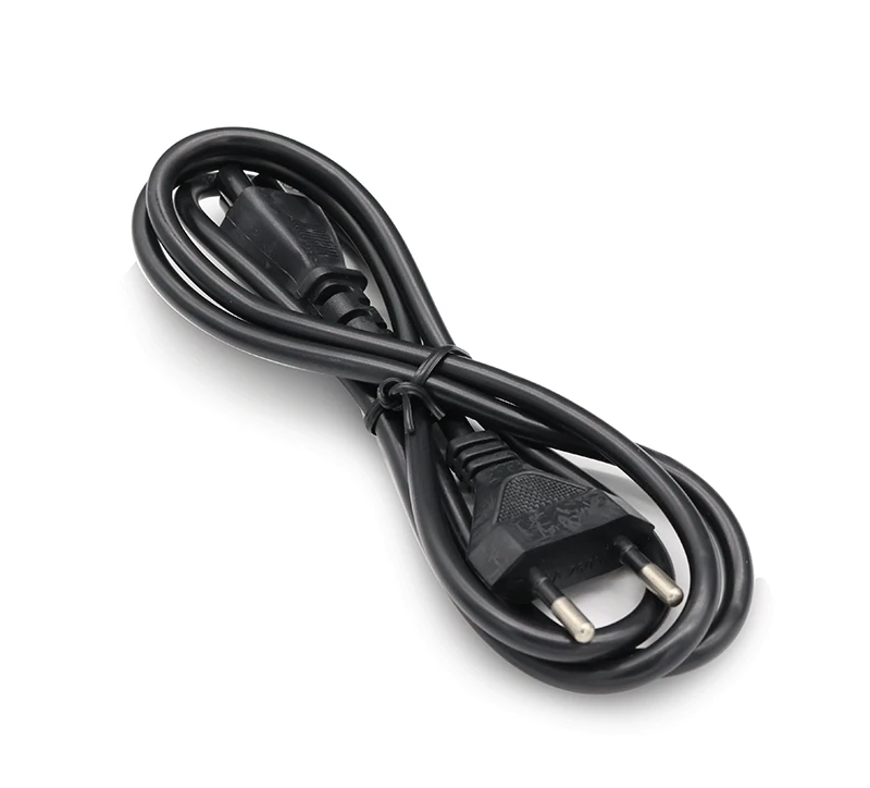 Cable adaptador de corriente Universal para cargador de ordenador portátil, enchufe europeo de 1M para ordenador portátil, fuente de alimentación, Monitor y TV, enchufe de seguridad tipo F - imagen 2