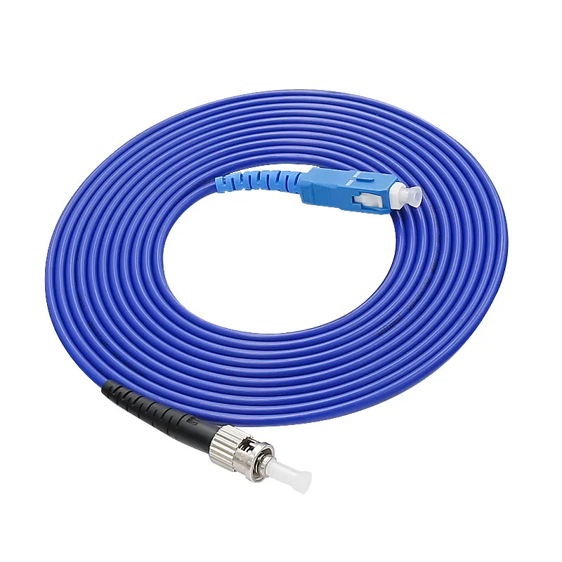 Cable de conexión de Fibra óptica SC/UPC-ST/UPC, 5 piezas, Armable SM, puente de 3,0mm, Fibra Optica FTTH, modo único Original, 1-15m - imagen 5