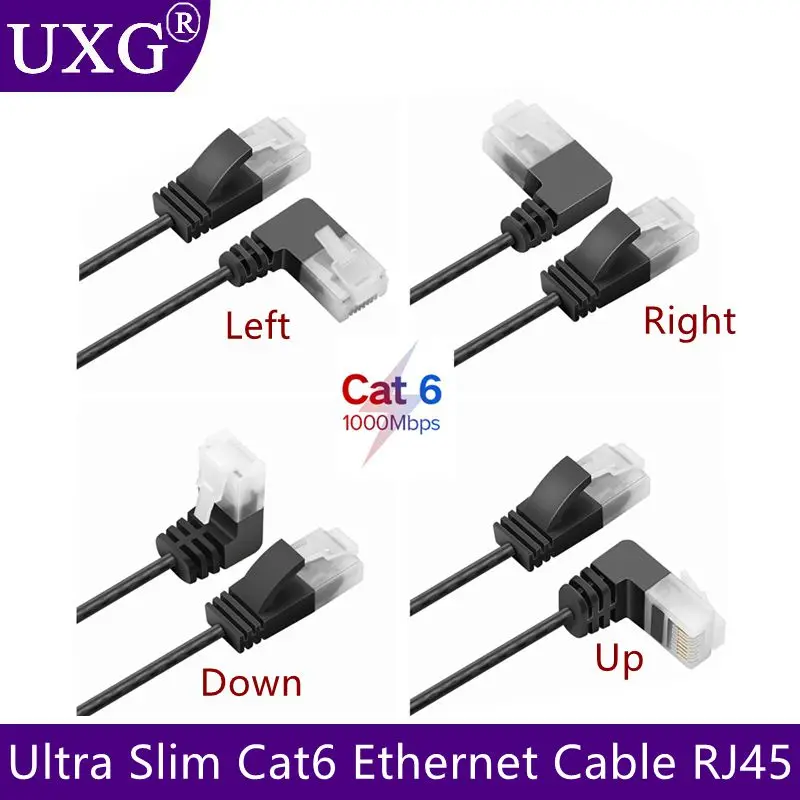 Cable Red RJ45 Cat6a 90 Grados Patch Ethernet - imagen 4