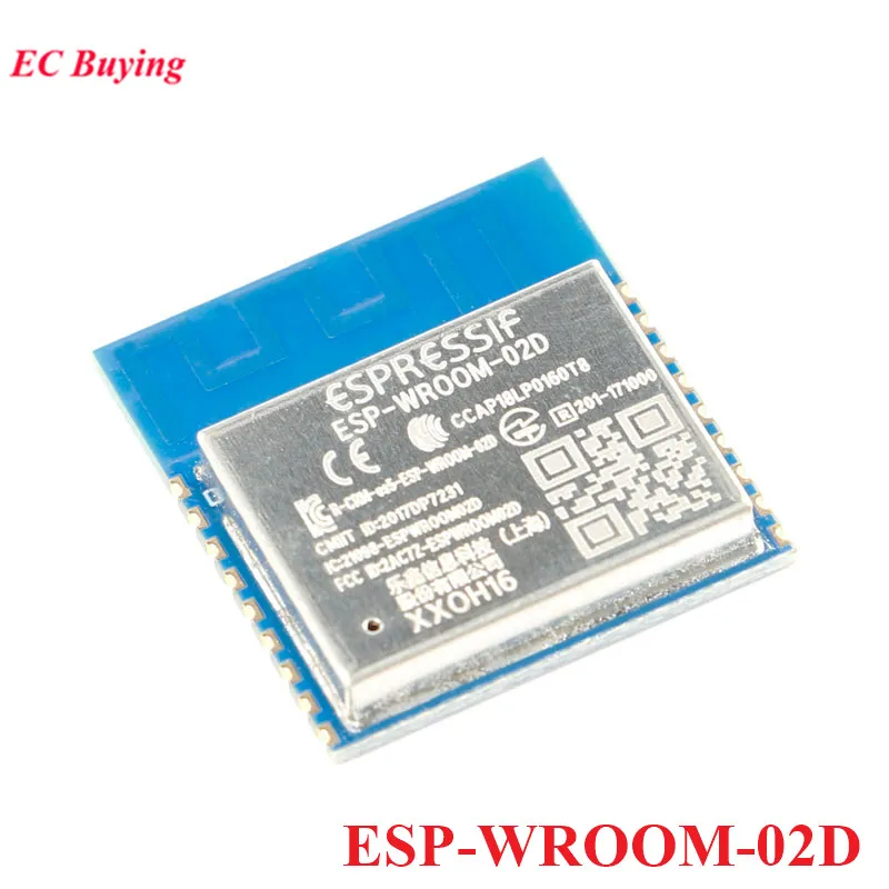 ESP-WROOM-02 ESP-WROOM-02D ESP-WROOM-02U 2MB 4MB Flash ESP8266 ESP WROOM 02 02D 02U WiFi MCU módulo inalámbrico ESP8266EX - imagen 4