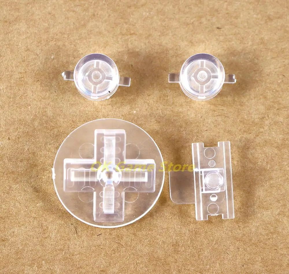 30 set/lote juego de botones multicolores para teclados Gameboy Classic GB botones A B d-pad para GBO DMG DIY para Gameboy GB - imagen 3