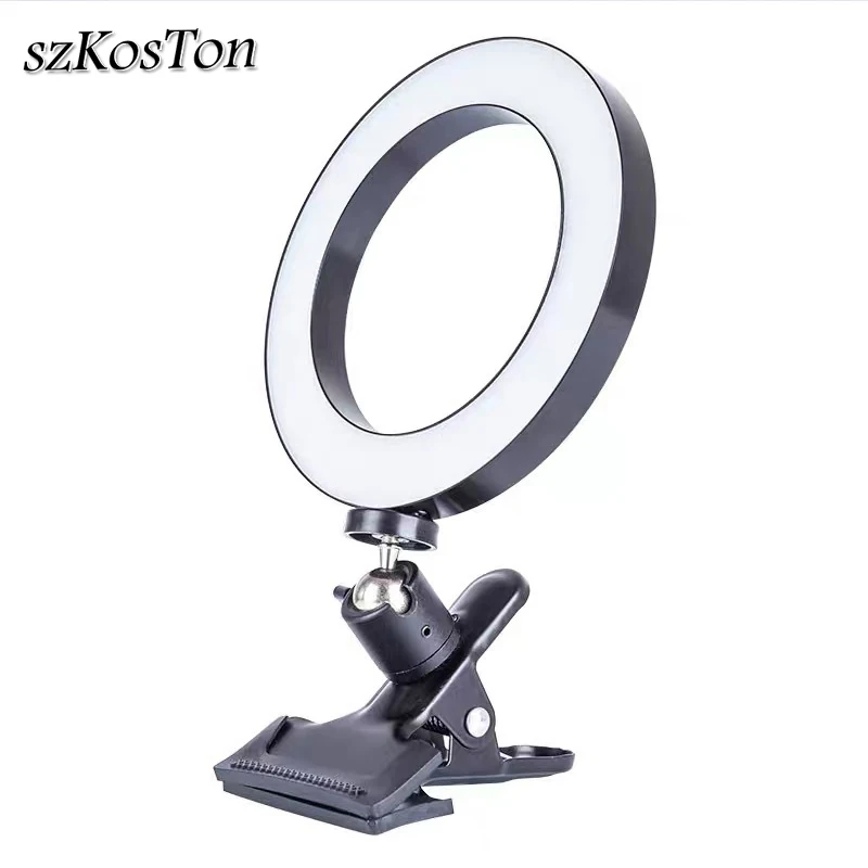 Anillo de luz Led portátil para Selfie, iluminación regulable con Cable USB, 26cm/16cm, para Youtube, transmisión en vivo, estudio, vídeo - imagen 2