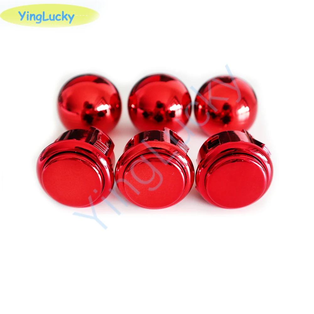 Copia de Sanwa LB-35, bola metálica, botones de estilo Sanwa, dorado, plateado, cromado, morado, azul, rojo, para ARCADE, 1 unidad - imagen 4